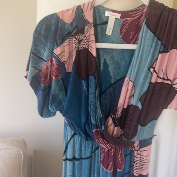 Soma faux wrap maxi dress XS - Picture 5 of 6